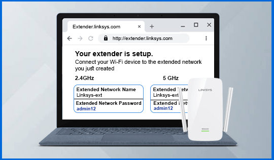 linksys extender login