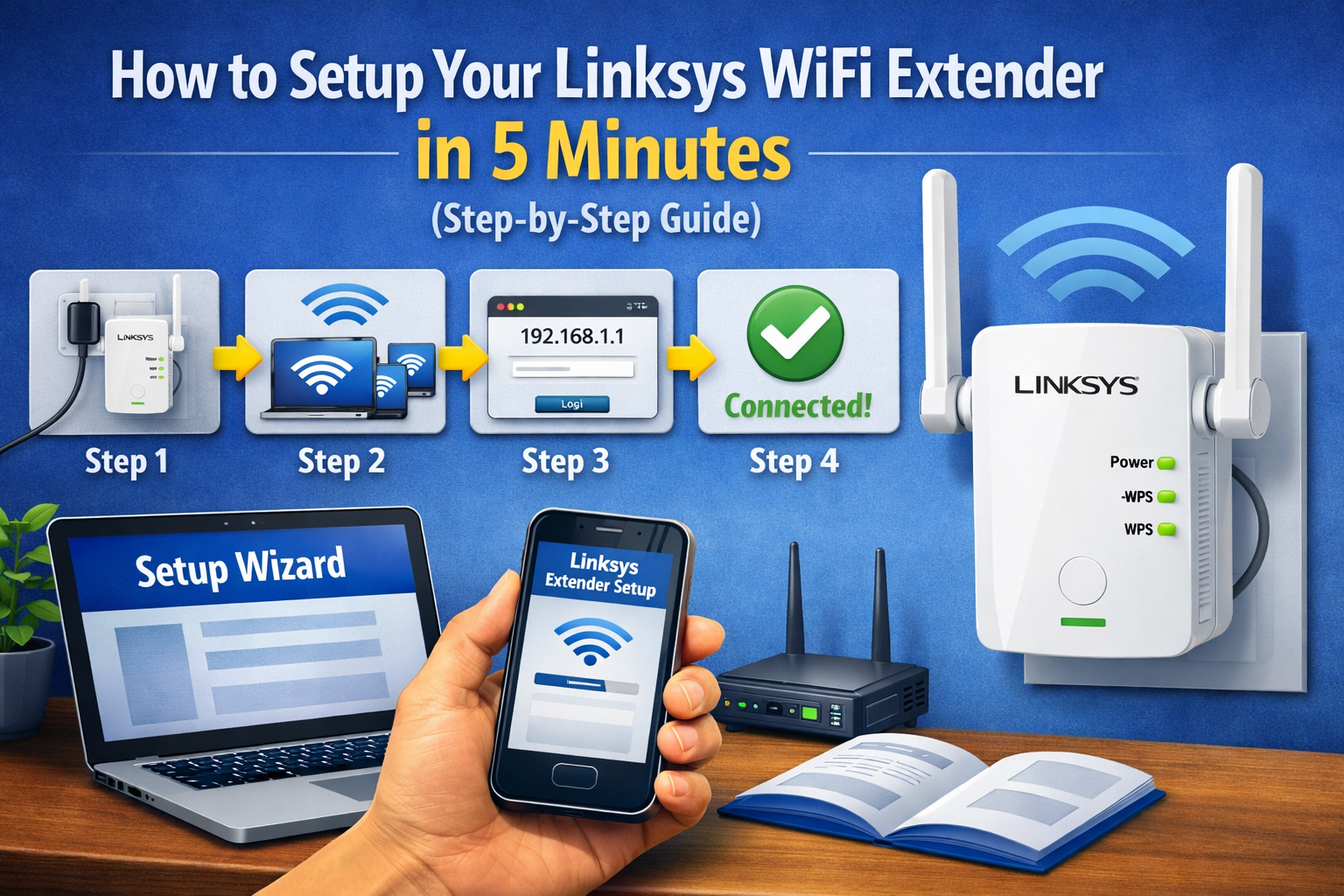How to Setup Your Linksys WiFi Extender in 5 Minutes (Step-by-Step Guide)