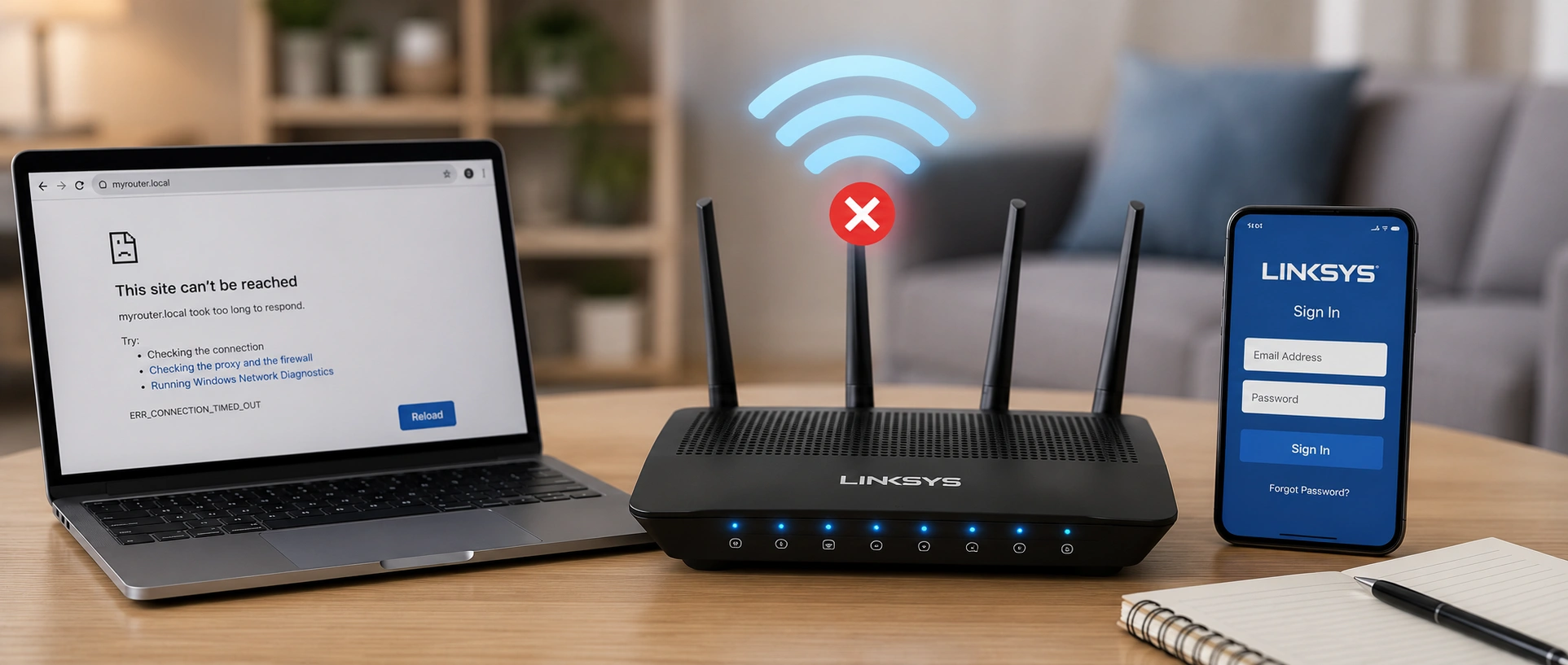 Linksys Router Login Page Not Loading — Causes and Step-by-Step Fix 